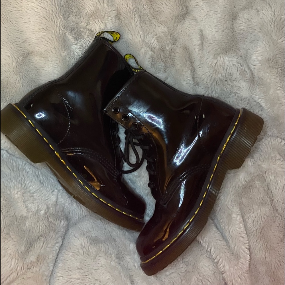 Dr. Martens Patent Leather Boots